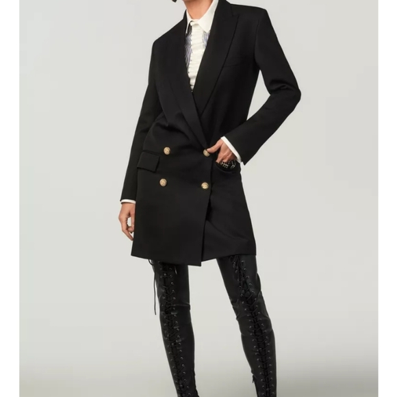 Zara Jackets & Blazers - Zara Stefano Pilati 100% Wool Frank Coat